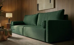 Kanapa z Funkcją Spania Sofa Rozkładana do Salonu Modułowa Soho 2 Zielona